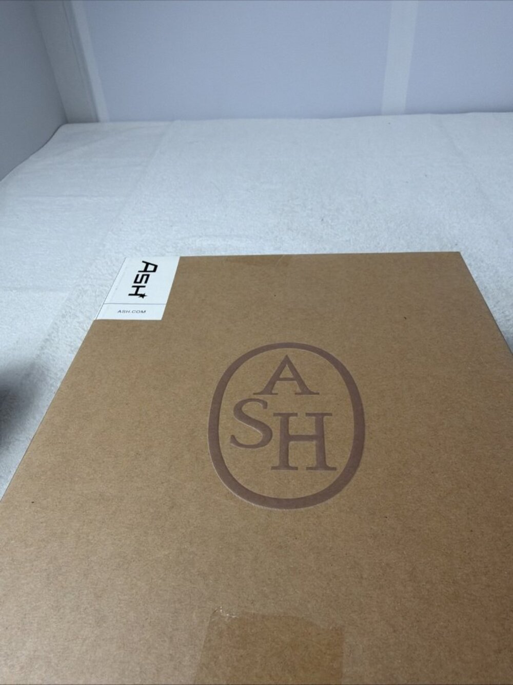 Ash Brandy Suede Wedge Booties Lace Up Black US Sz 9 Heel 2.5 NEW in Box - Picture 9 of 10